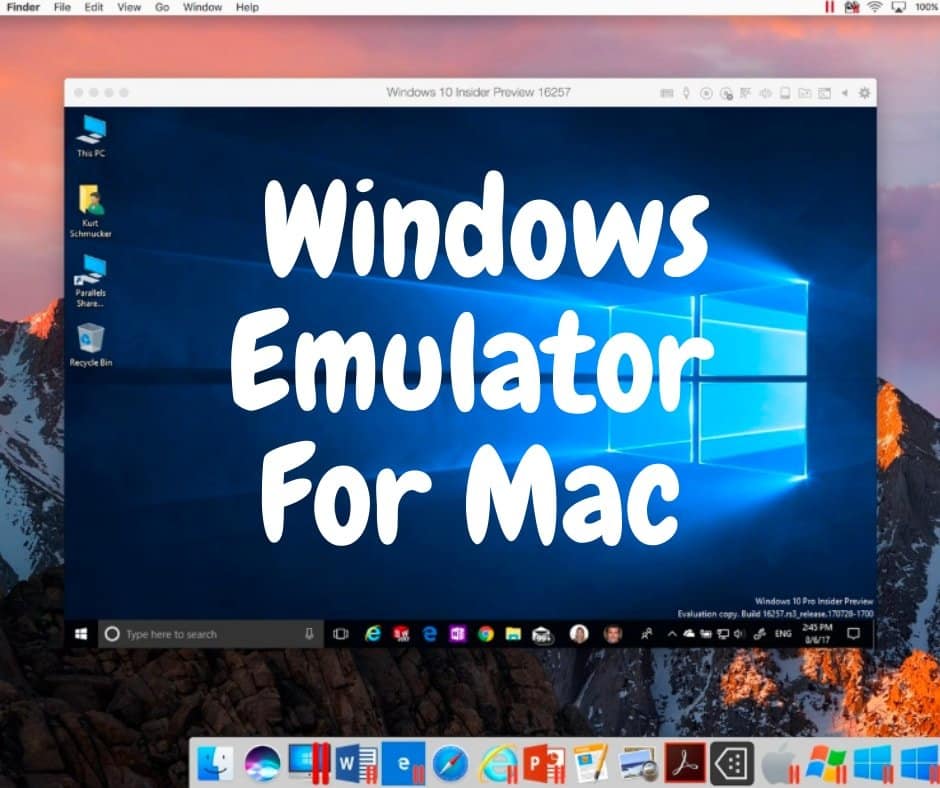 when will there be a emulator for mac
